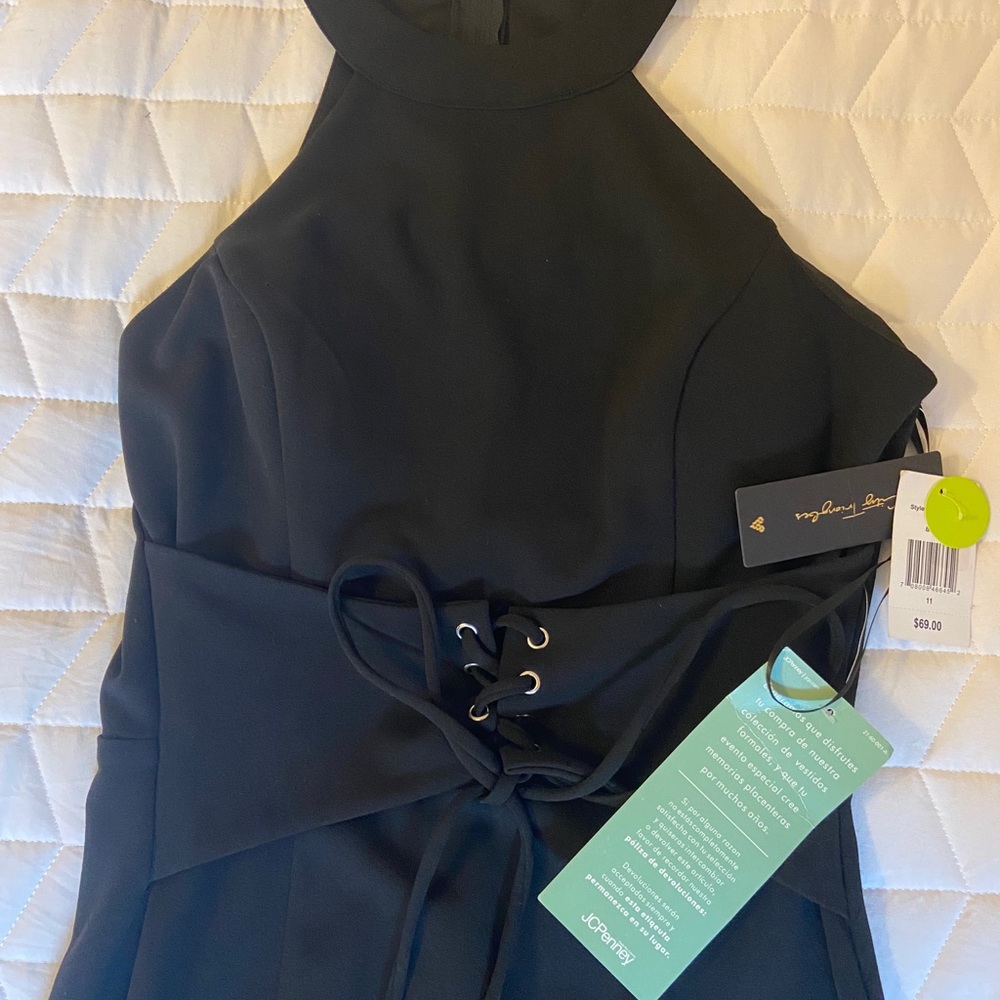NWT City Triangles Jrs black dress size 11